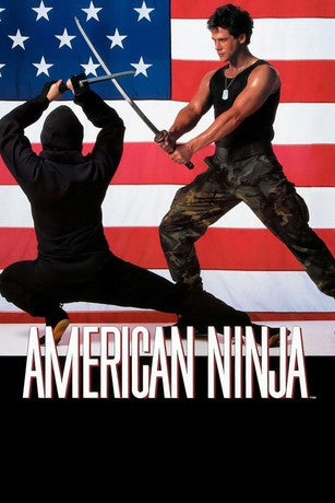American Ninja Colored Ninjas - Cuffed Beanie - Inspired by the classic 1985 movie